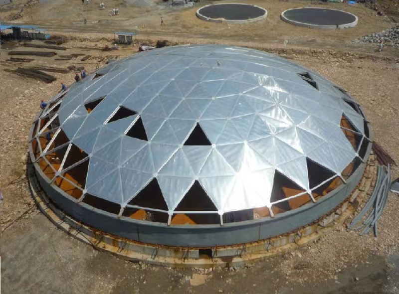 直径60m铝网壳
